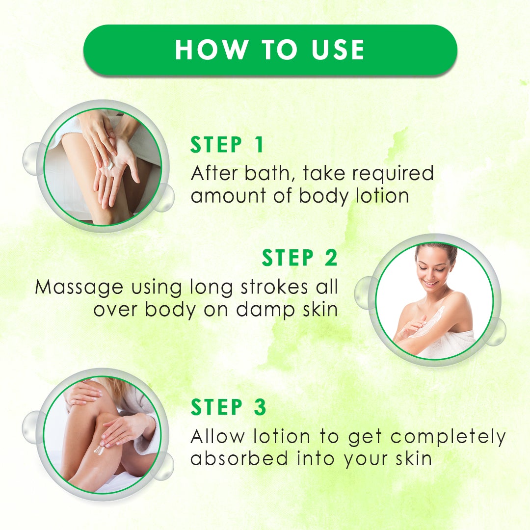 WOW Aloe Vera Body Lotion - Ultra Light Hydration - No Mineral Oil, Parabens, Silicones, Color & PG - 100 ml