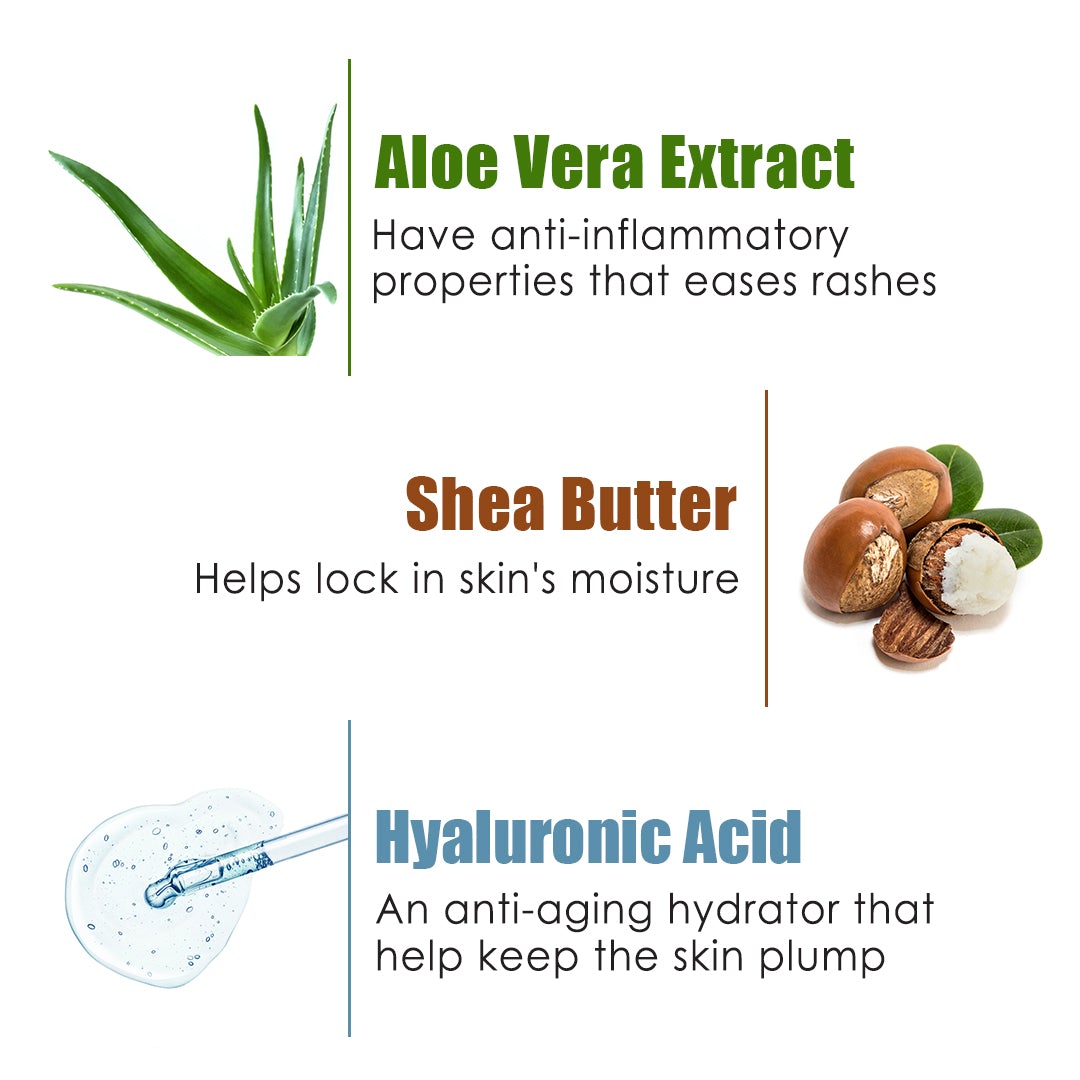 WOW Aloe Vera Body Lotion - Ultra Light Hydration - No Mineral Oil, Parabens, Silicones, Color & PG - 100 ml