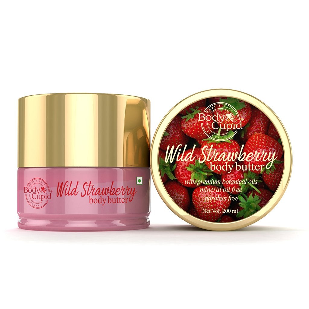 WOW Wild Strawberry Body Butter By Body Cupid - 200 ml
