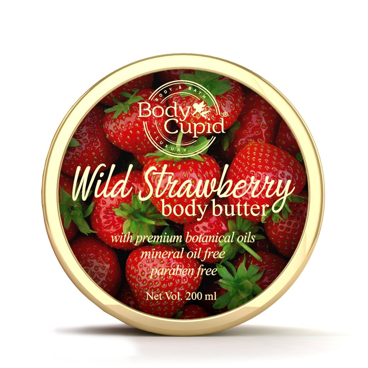 WOW Wild Strawberry Body Butter By Body Cupid - 200 ml