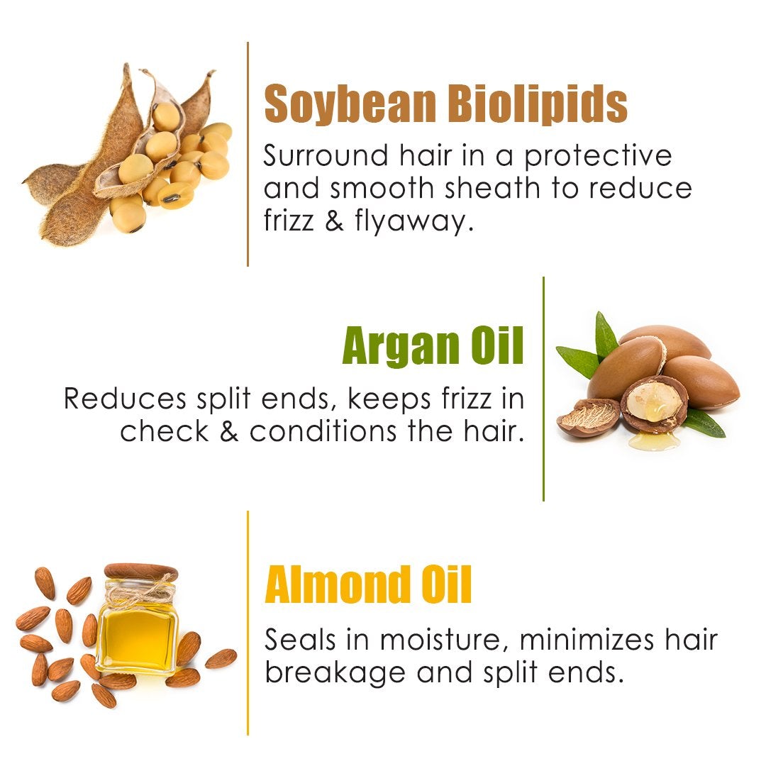 WOW Frizz Defy Luster Anti Frizz Shampoo - No Parabens, Sulphate & Silicone - 300 ml