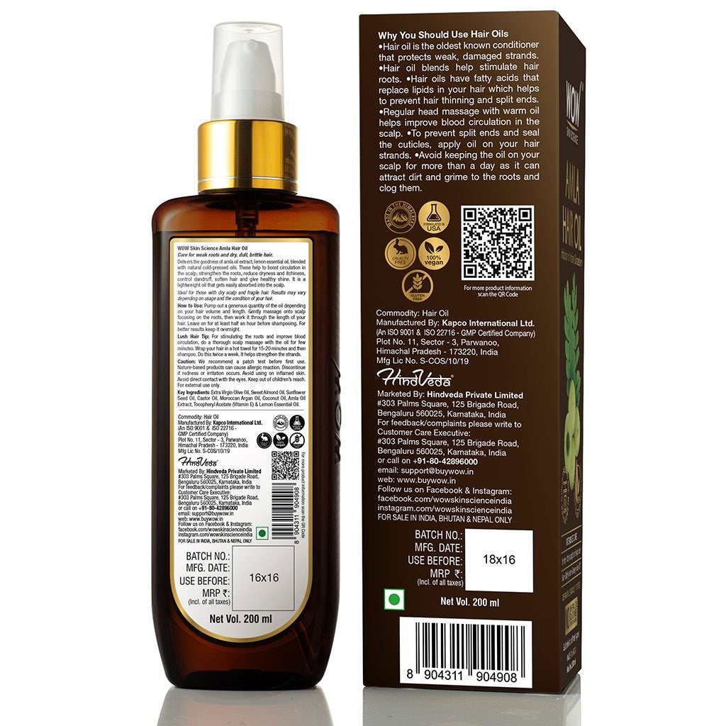 WOW Amla Hair Oil
