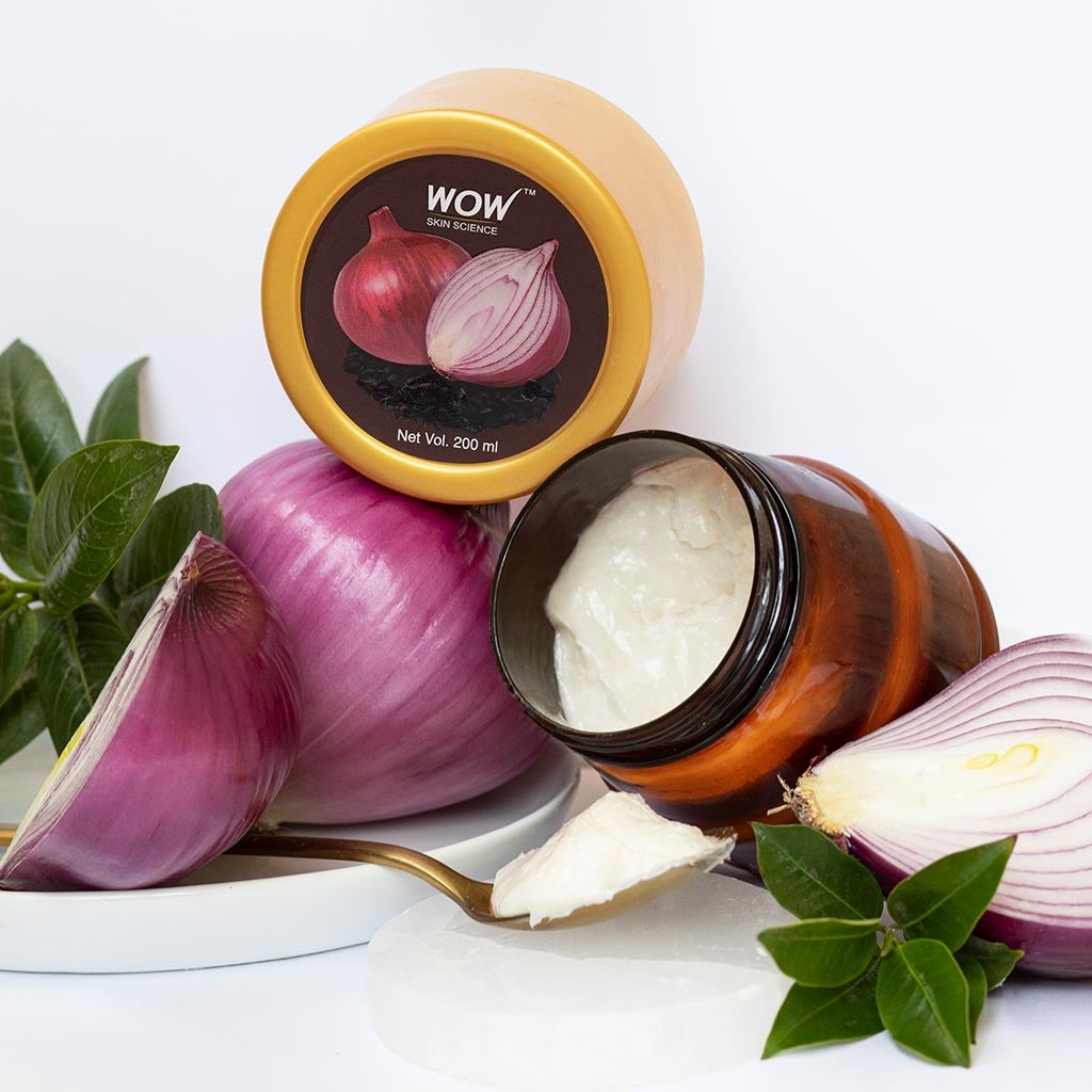 WOW Onion Hair Mask With Red Onion Seed Oil Extract And Black Seed Oil
