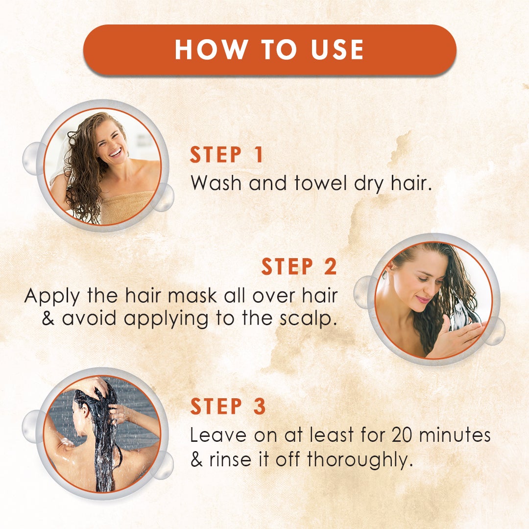 WOW Wheat & Soy Amino Acids, Moroccan Argan Oil Hair Mask for Normal Hair