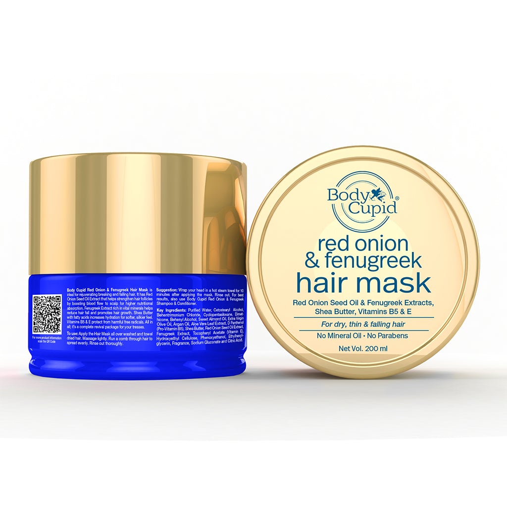 WOW Red Onion and Fenugreek Hair mask By Body Cupid - 200 ml