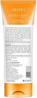 JOVEES Herbal Revita Glow Vitamin C Rejuvenating Face Wash  (75 g)