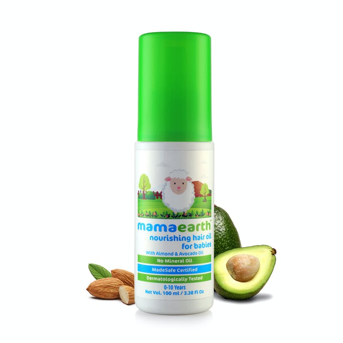 MamaEarth Nourishing Hair Oil for babies, 100ml