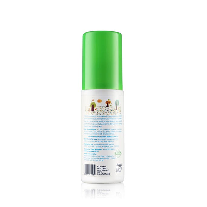 MamaEarth Soothing Massage Oil, 100ml