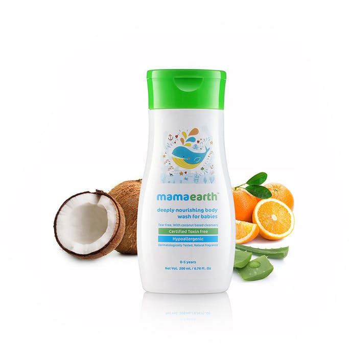 MamaEarth Deeply Nourishing Body Wash for babies
