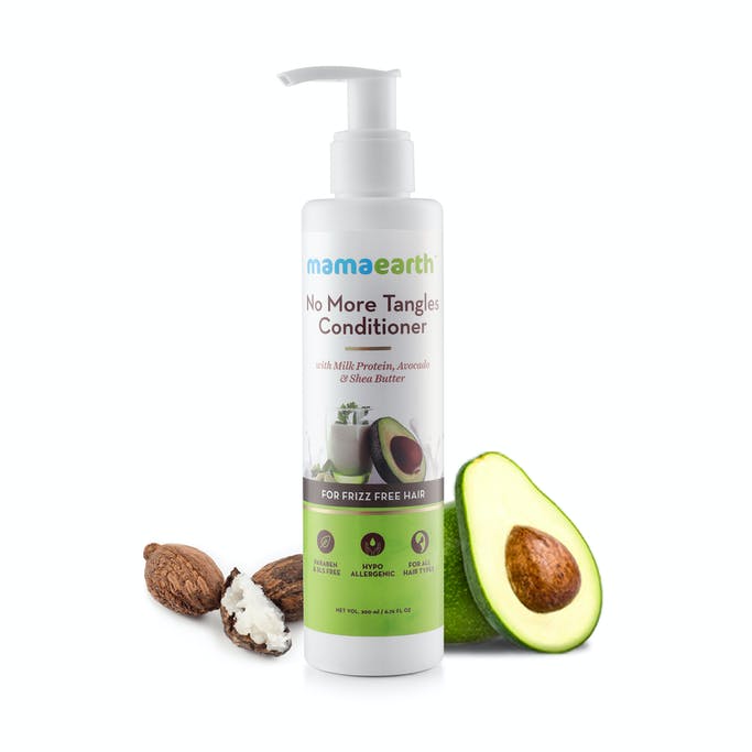 MamaEarth No More Tangles Conditioner for frizz free hair, 200ml