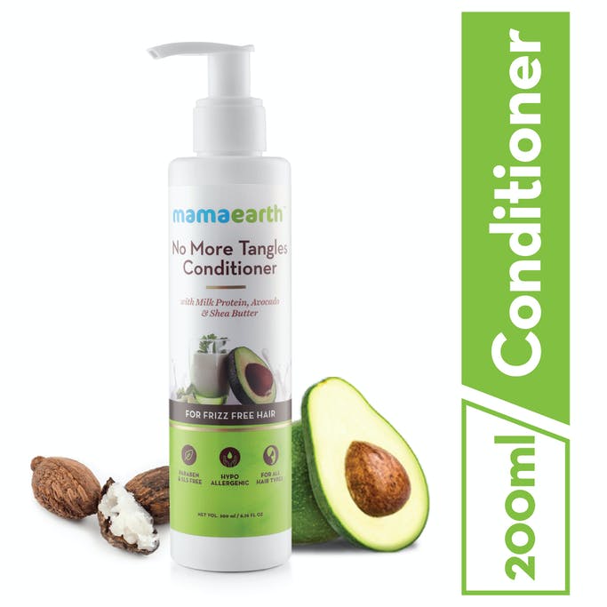 MamaEarth No More Tangles Conditioner for frizz free hair, 200ml
