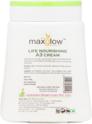 maxglow LIFE NOURISHING A3 CREAM