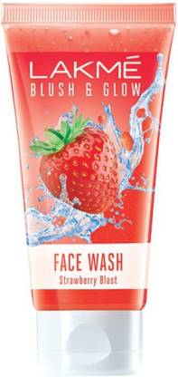 Lakme Blush & Glow Strawberry Freshness Gel with Strawberry Extracts Face Wash  (150 g)