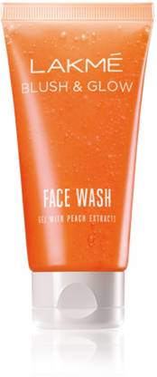Lakme Blush and Glow Peach Extracts Gel Face Wash  (100 g)