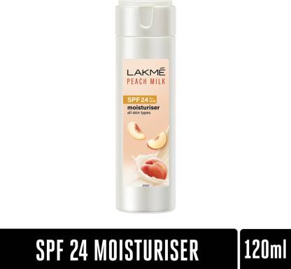 Lakme Peach Milk SPF 24 Moisturiser (120 ml)