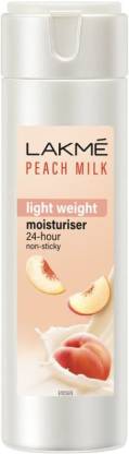 Lakme Peach Milk Moisturiser Body Lotion  (120 ml)
