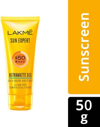 Lakme Sun Expert Ultra Matte Gel Sunscreen SPF 50 50 gm