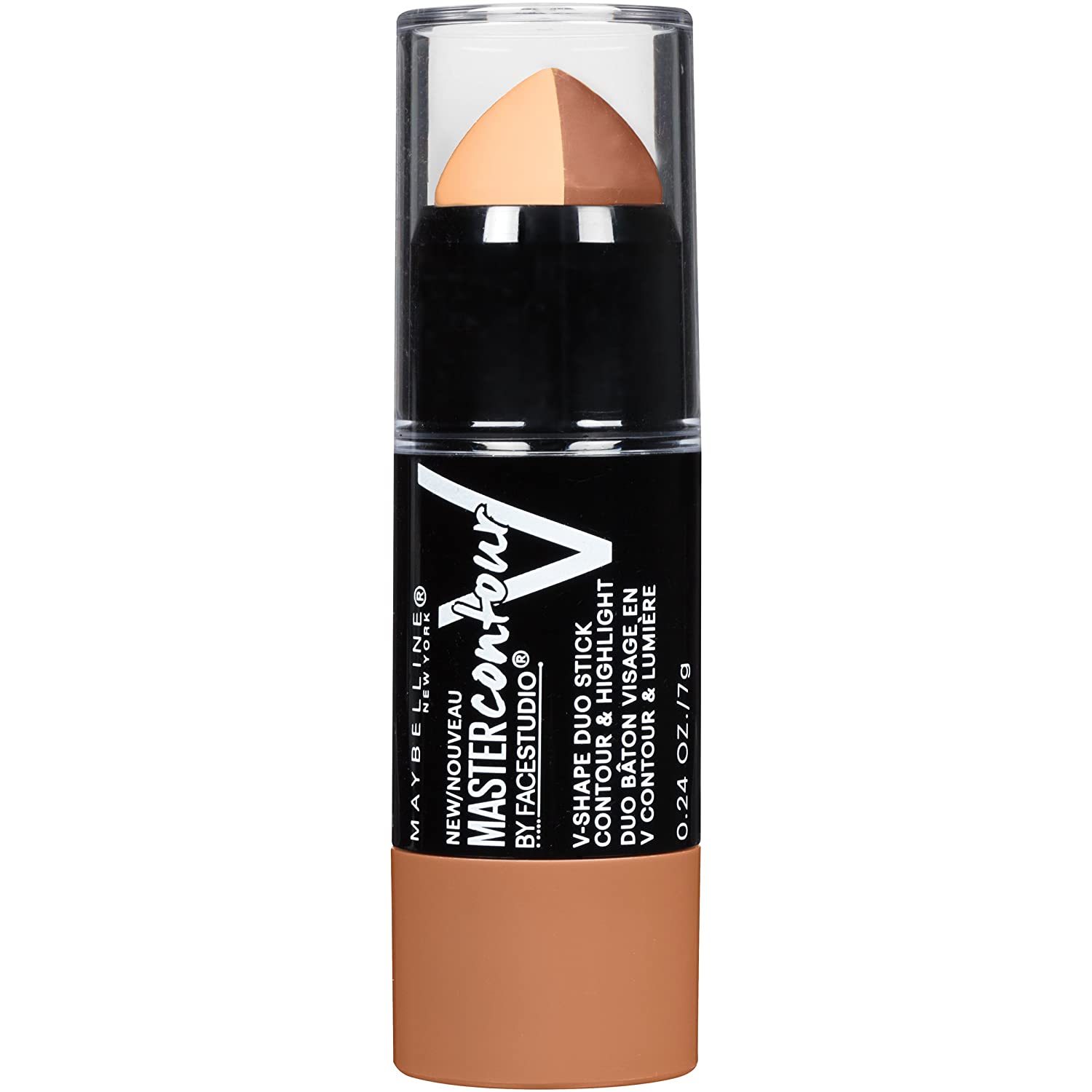 MAYBELLINE V-FACE DUO CONTOUR STICK - MEDIUM TO DARK
