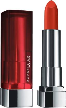 MAYBELLINE COLOR SENSATIONAL CREAMY MATTE LIPSTICK - RED BY RED -607