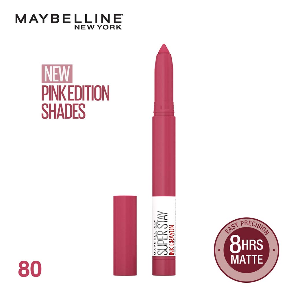MAYBELLINE SUPERSTAY MATTE INK CRAYON X PINKS EDITION - SPEAK YOUR MIND