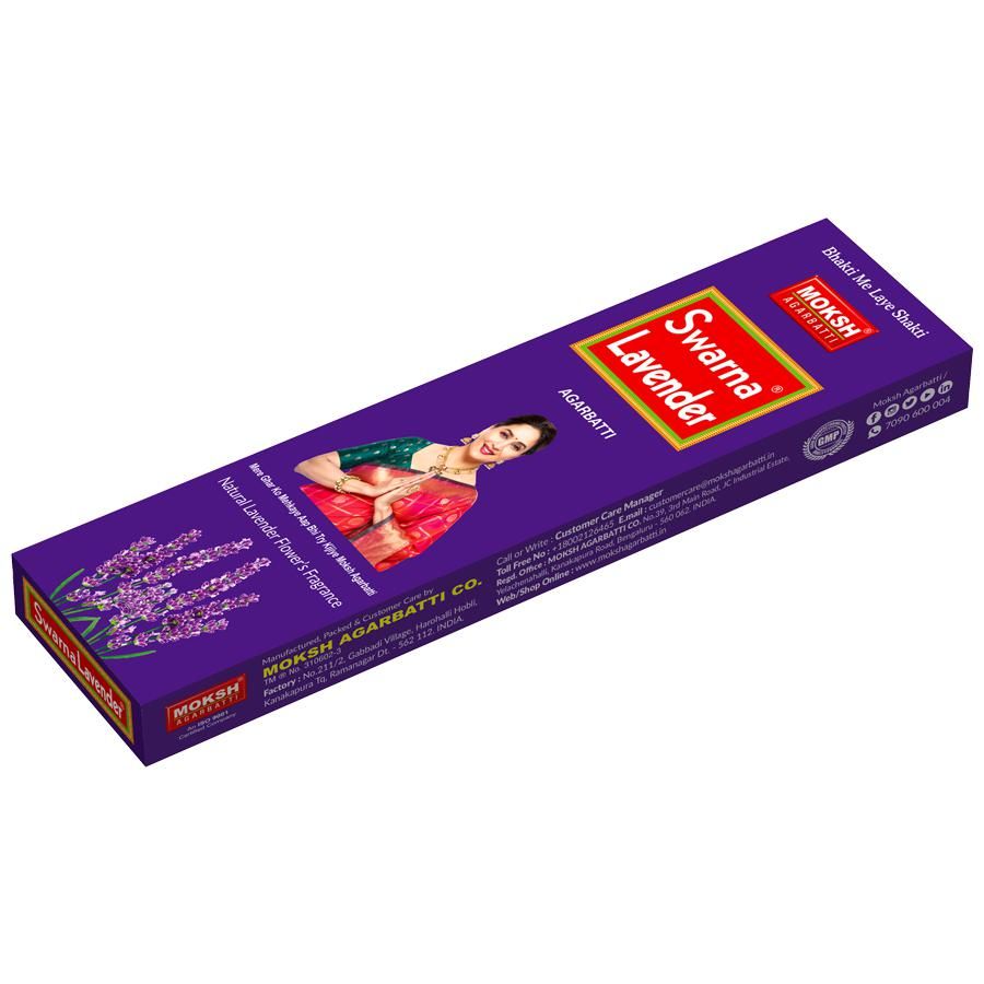 Moksh Swarna Lavender Agarbatti, 85 gm
