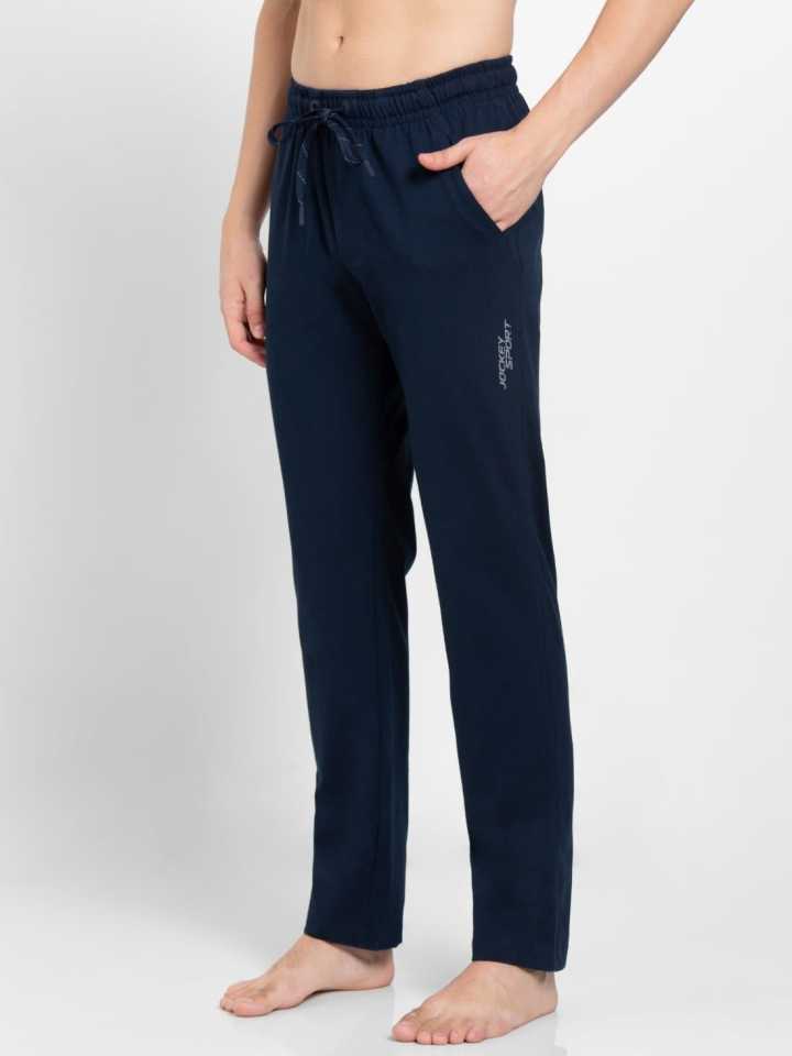 JOCKEY (SP 27) Slim Fit Track Pant for Men with Drawstring Closure - Navy