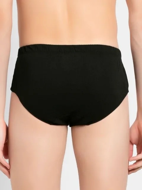JOCKEY (Modern classic 8035) Poco Brief with Concealed Waistband (Pack of 2) - Black