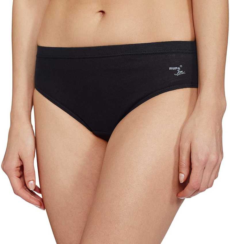 RUPA  PLAIN PANTY - ASSORTED COLOURS (PACK OF 5)