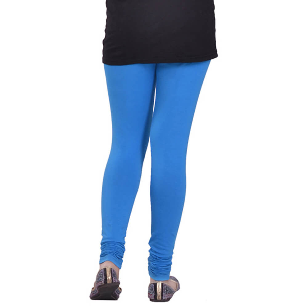 Leggings -  Women's Cotton Churidar  Leggings - FEROZA COLOUR