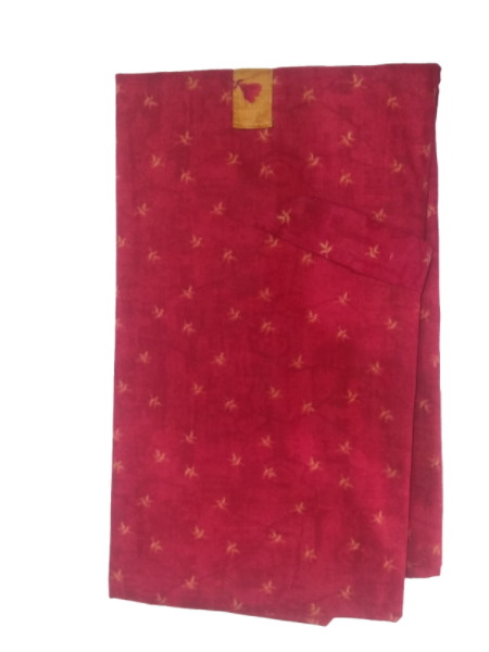 NIGHTY(Alien Cut Neck) - Women's Pure Cotton Regular Nighty With Alien Cut Neck - DEEP PINK COLOUR DESIGN