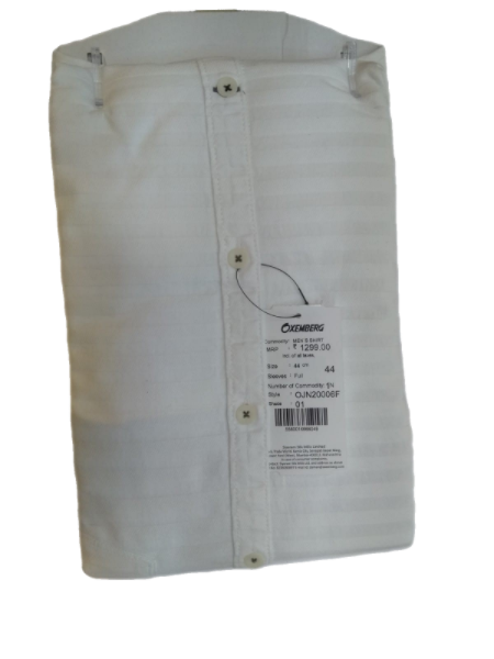 OXEMBERG  SHIRT  - Men's Cotton Slim-fit Formal STRIPE Shirt – OJN20006F-01