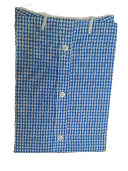 ZADE SHIRT - Regular, Slim Fit Full Sleeve CHECK Cotton Shirt for Men -DB-0010