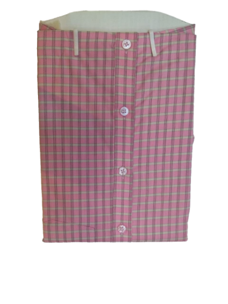 ZADE SHIRT -  Regular, Slim Fit Full Sleeve CHECK Cotton Shirt for Men -K1WC-021