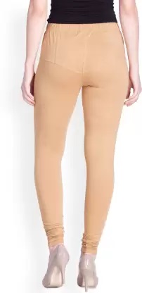 LYRA - Indian Churidar Leggings For Women -Biscuit Colour