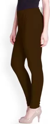 LYRA - Indian Churidar Leggings For Women -Brown Colour
