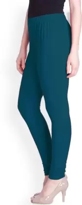 LYRA - Indian Churidar Leggings For Women -Ocean Blue Colour