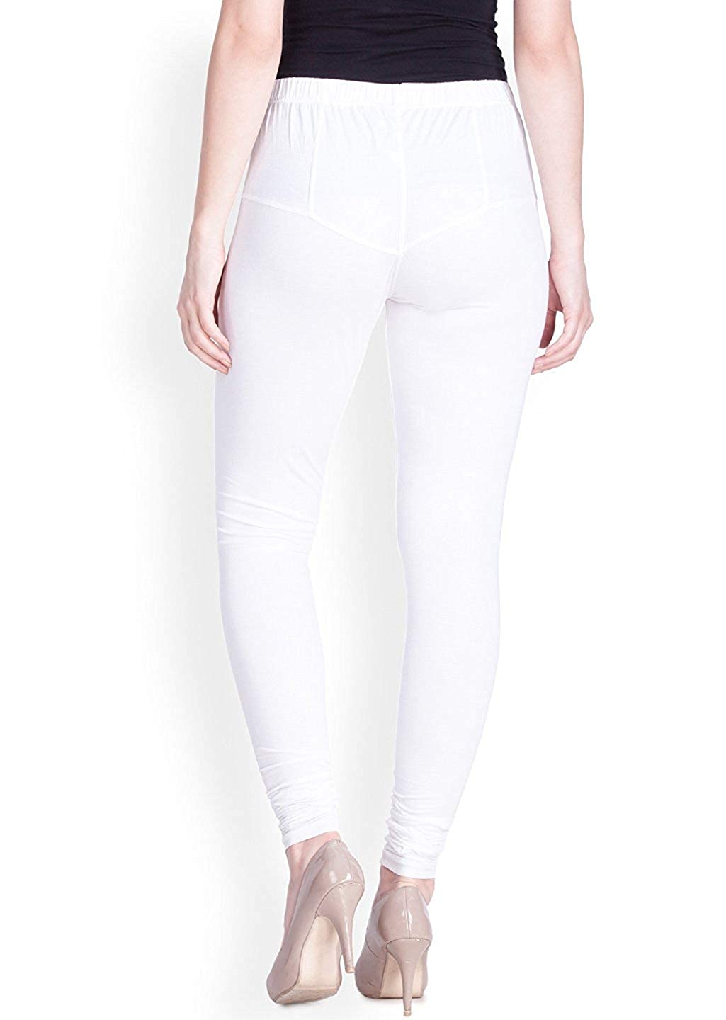 LYRA - Indian Churidar Leggings For Women - Off White Colour