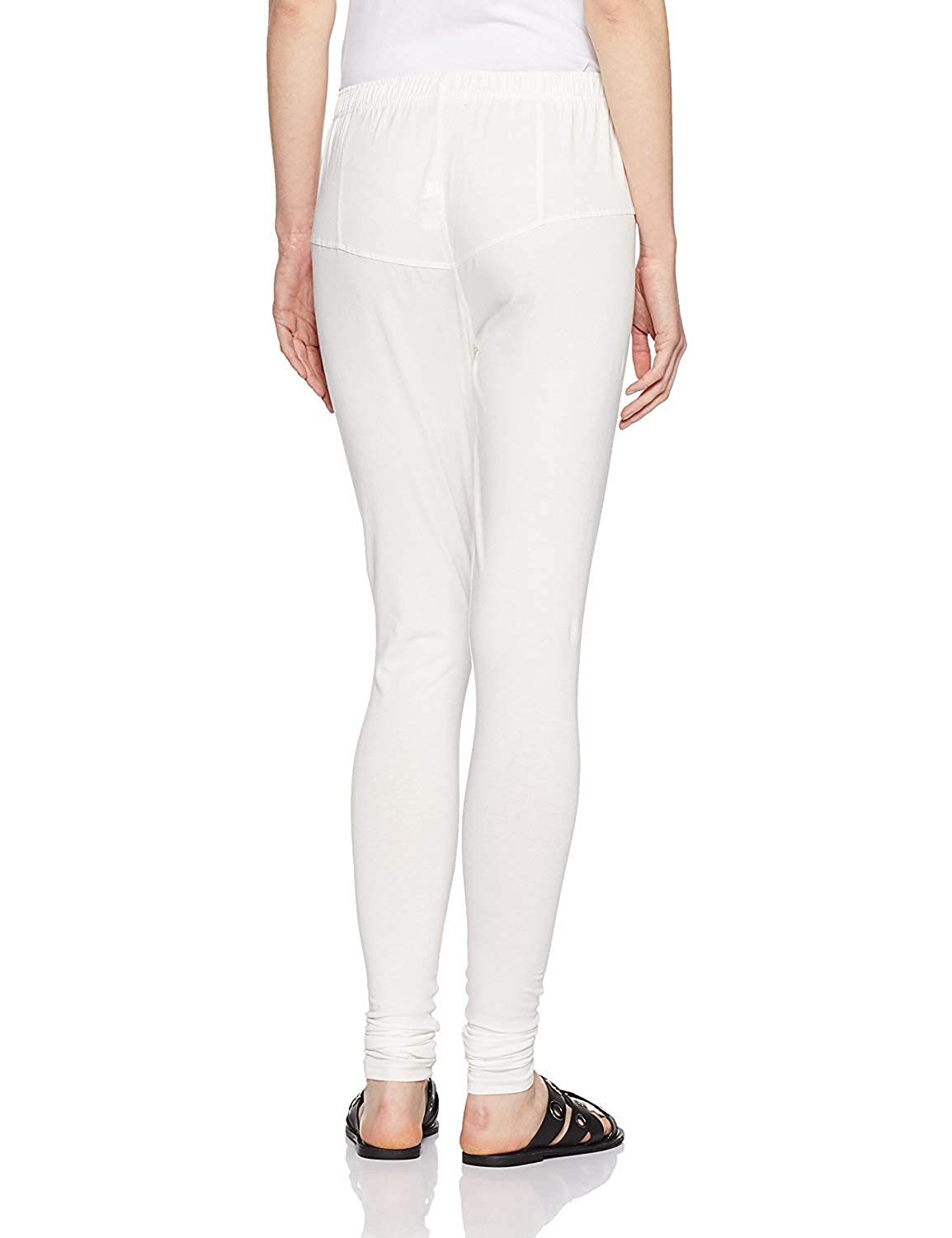 LYRA - Indian Churidar Leggings For Women - Off White Colour