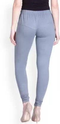 LYRA - Indian Churidar Leggings For Women - Steel Grey Colour