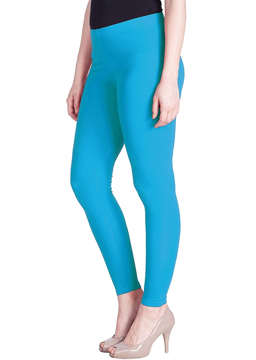 LYRA - Ankle Length Leggings For Women - Blue Saphire Colour
